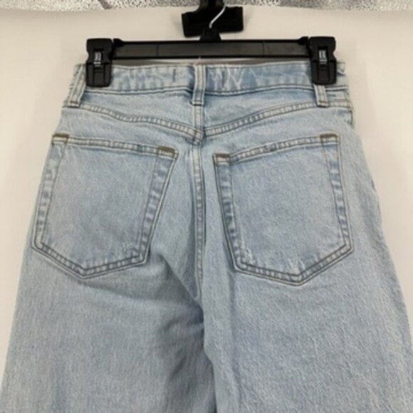 Abercrombie & Fitch 90s Relaxed High Rise Curve Love Jeans Size 26 Light Wash - Picture 5 of 10